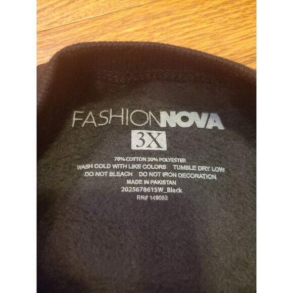 Fashion Nova Sweatshirt Unisex‎ XL, 3X Beautiful Self Black History Month NWOT - Picture 3 of 8